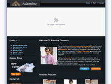 Tablet Screenshot of adamline.com